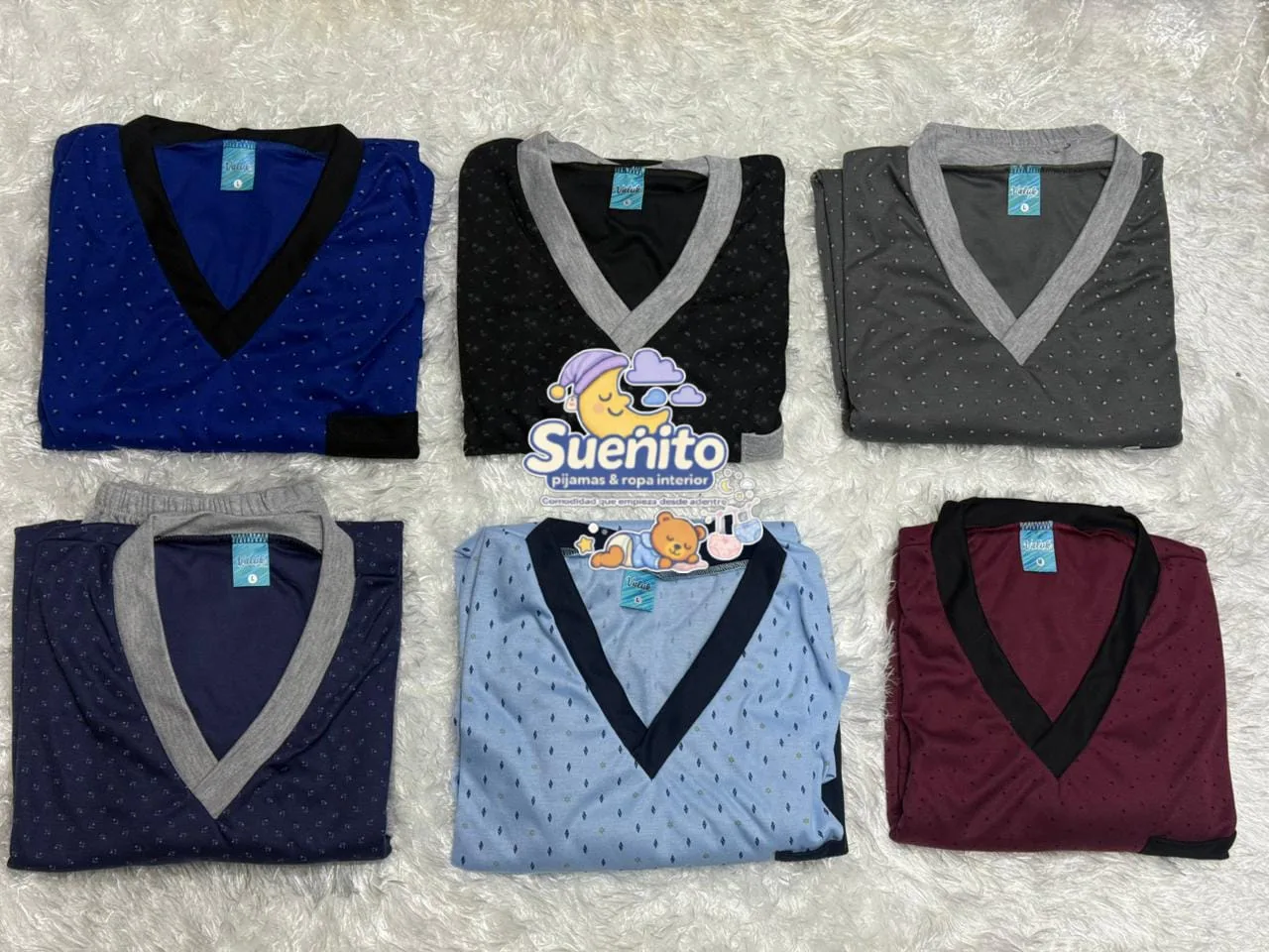 Algodón Pantalon Manga Corta Hombre