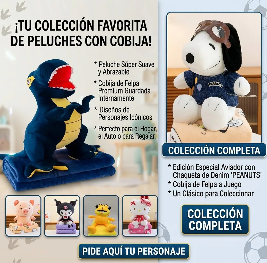 Peluche Cobija