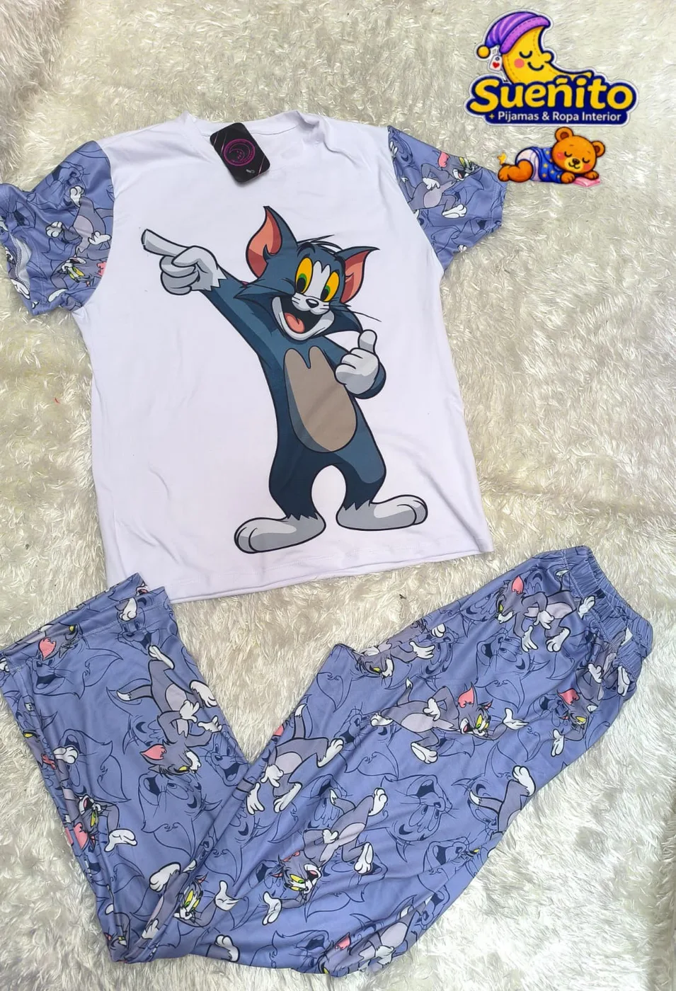 Piel Durazno Pantalon Manga Corta Dama