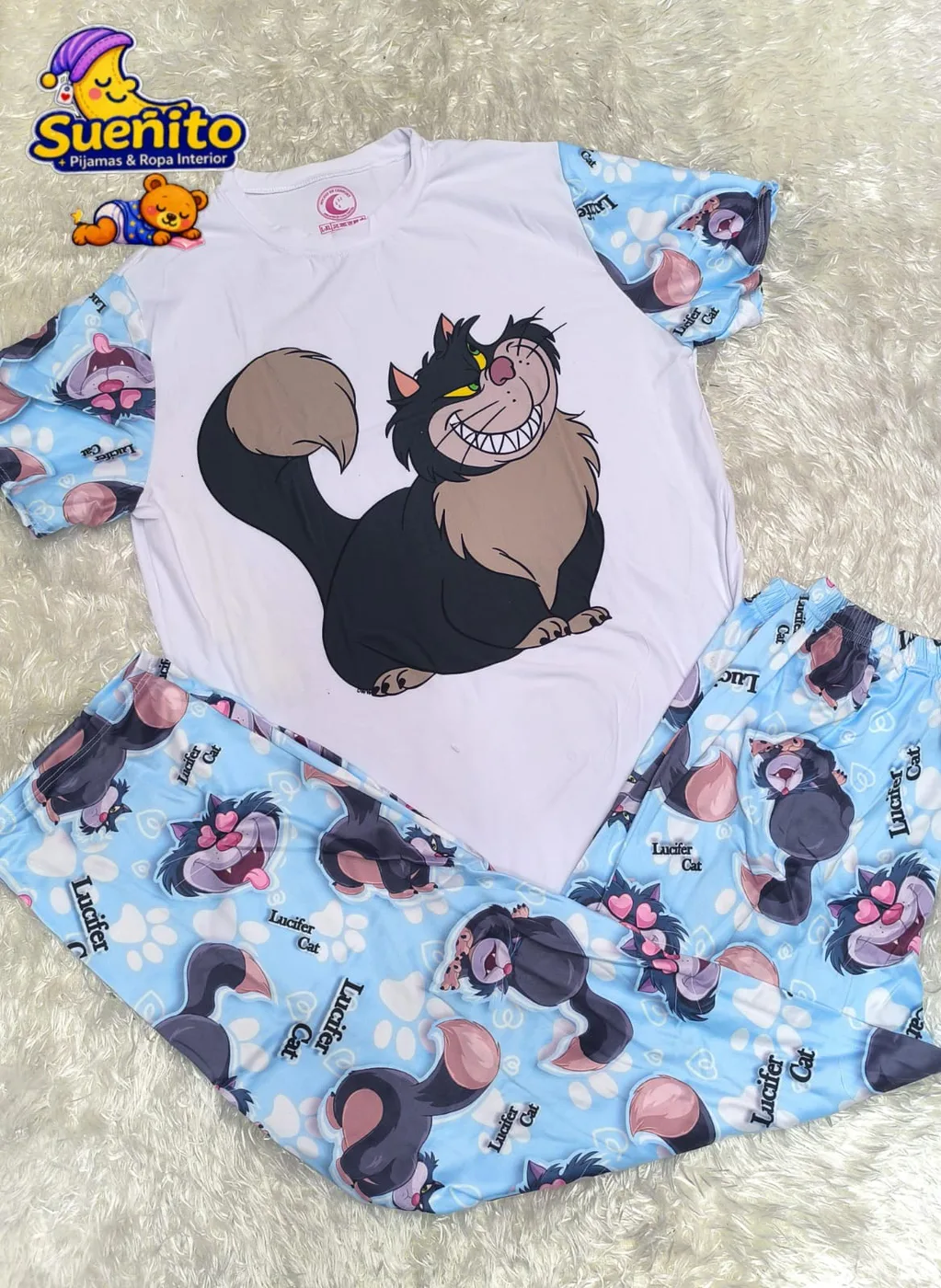 Piel Durazno Pantalon Manga Corta Dama