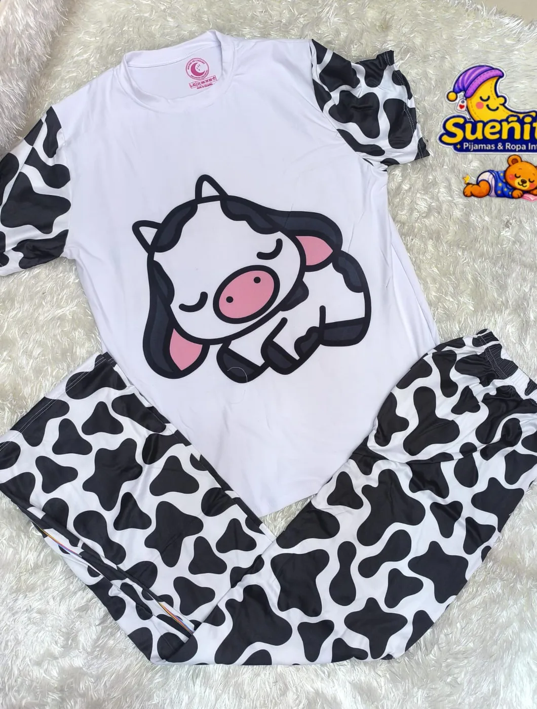 Piel Durazno Pantalon Manga Corta Dama
