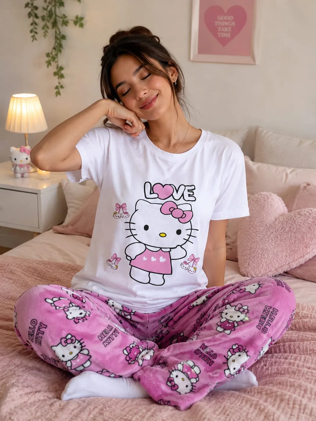 Piel Durazno Pantalon Termico Manga Corta