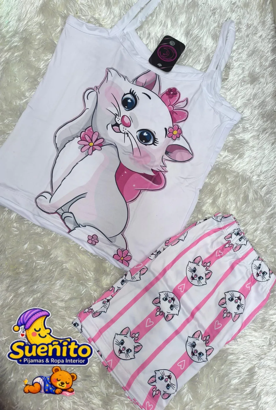 Piel Durazno Short Tiras