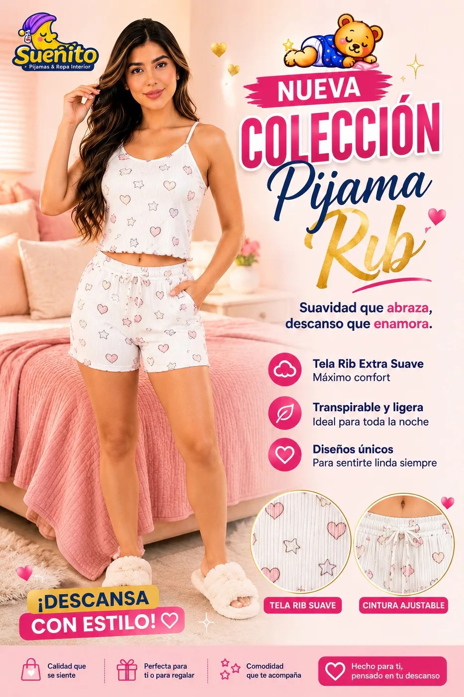 Rib Short Importada