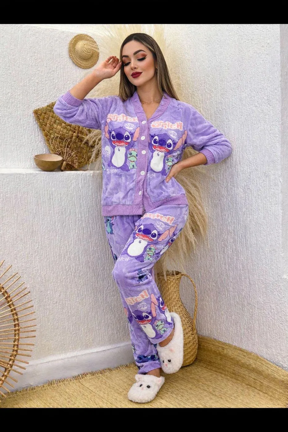 Importada Termica Pantalon Buzo Boton